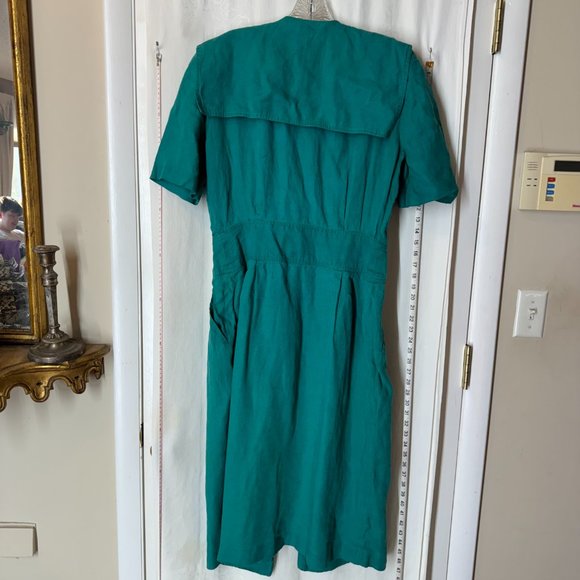 Vintage Demore Linen Dress - Picture 2 of 5